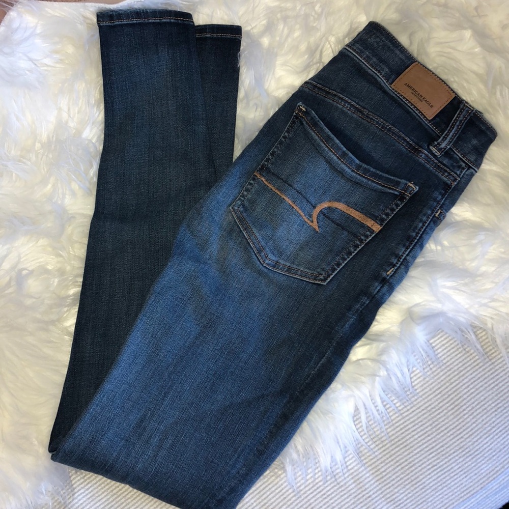 American Eagle High-Waisted Skinny Jeans